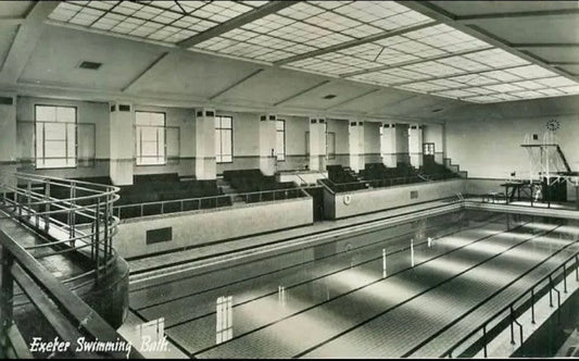 Benches from Exeter 'Pyramids' Swimming Pool