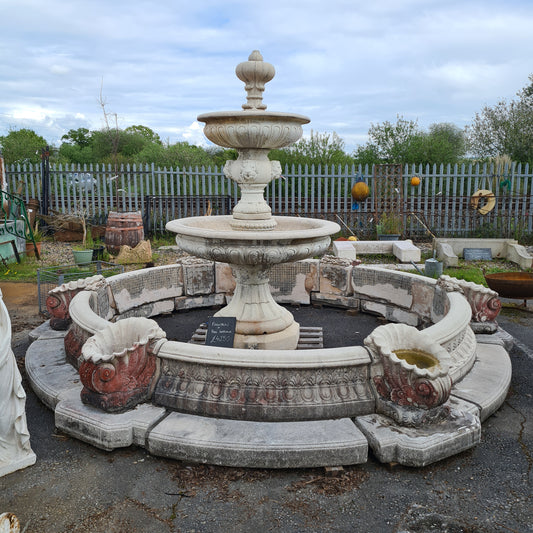 Large Fountain & Pool Surround