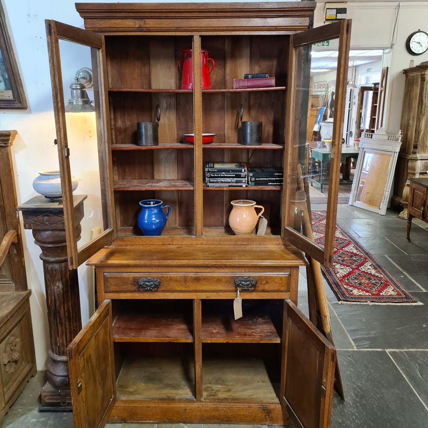 Tall Oak Dresser