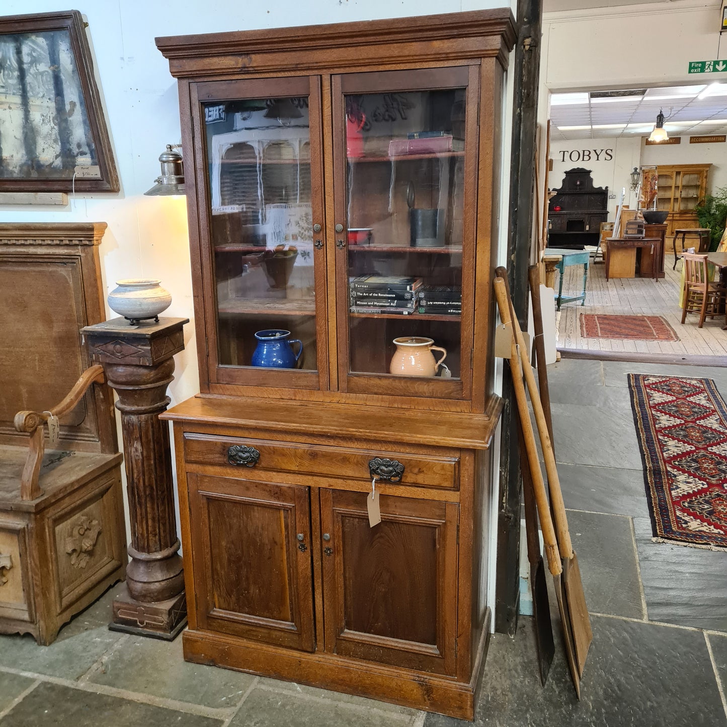 Tall Oak Dresser