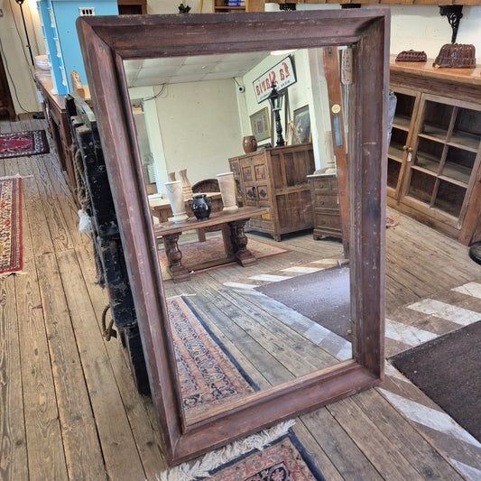Large Mirror Made From Old Church Timber