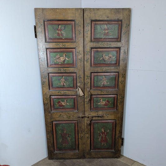 Hand Painted Indian Doors