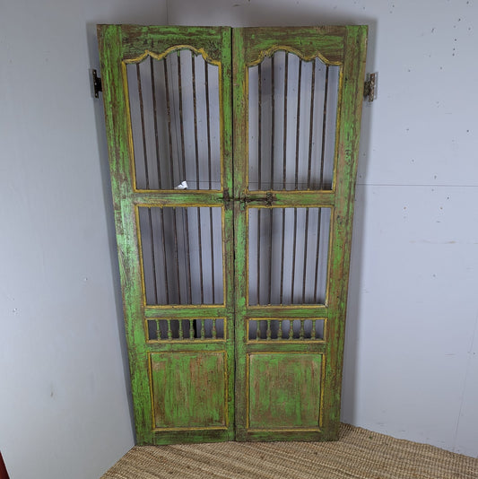 Green Jali Doors 101cm x 179cm