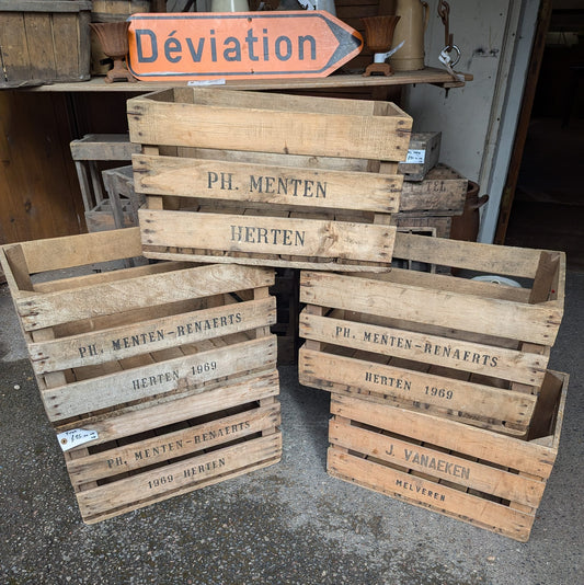 Belgian Fruit Crates