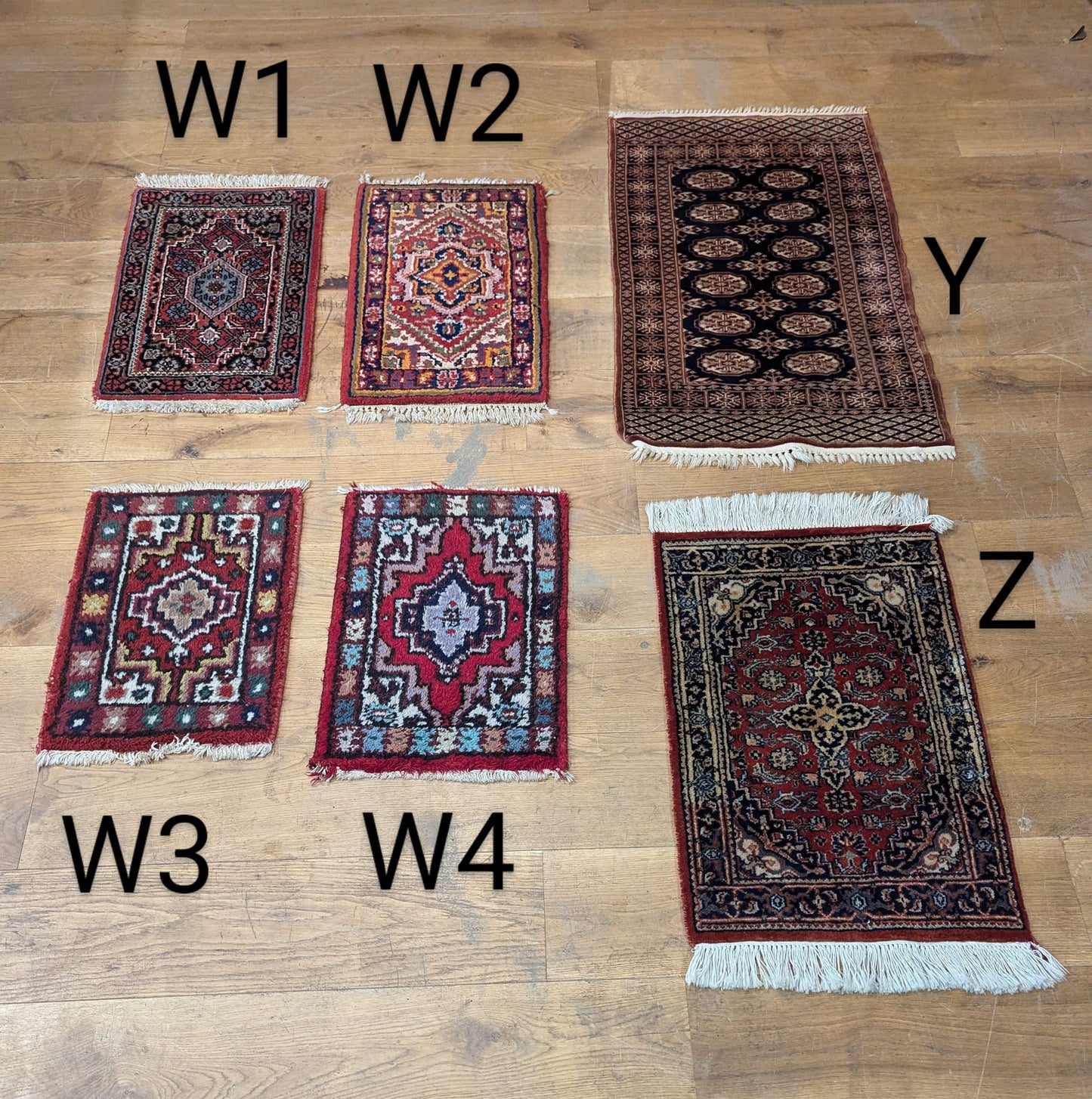 Collection of Small Rugs