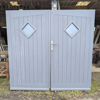 Pair of Modern Garage Doors