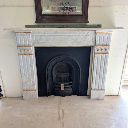Carrara Marble Fire Surround