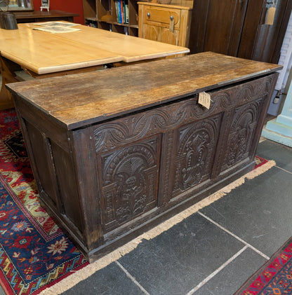 Old Carved Coffer