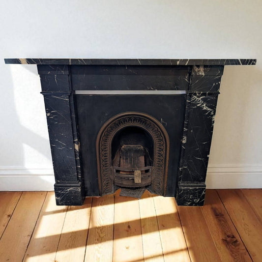 Old Black Marble Fire Surround