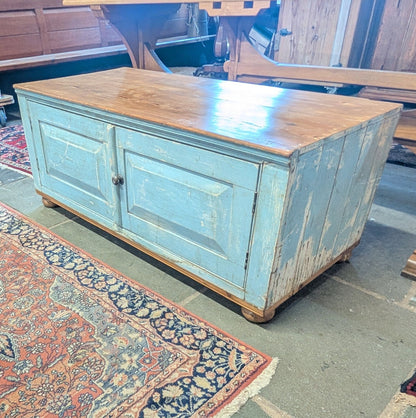 Low Blue Cupboard