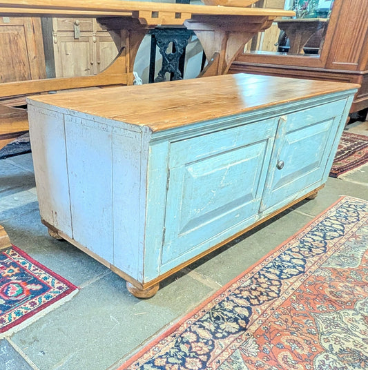 Low Blue Cupboard