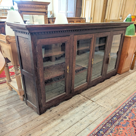 Tall Glazed Corner Unit