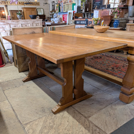Simple Oak Refectory Table