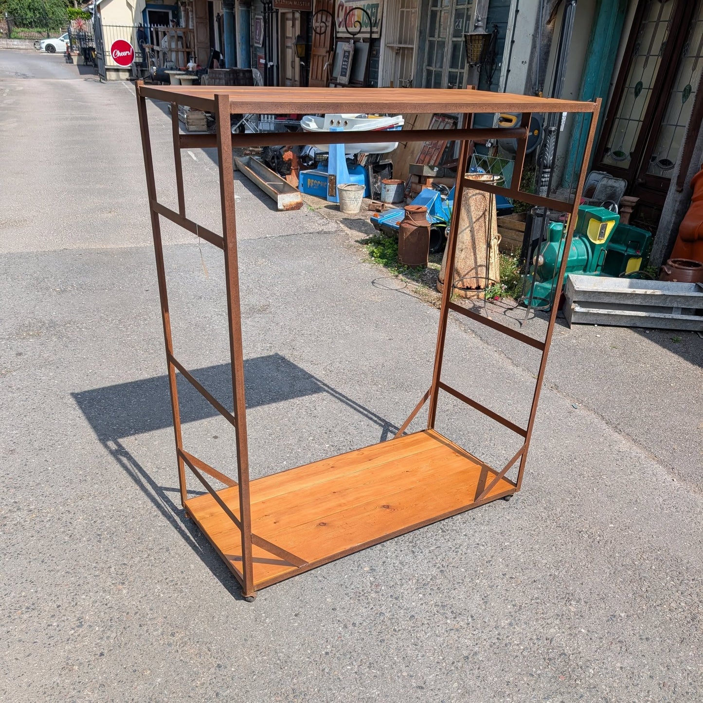 Industiral Style Clothes Rack