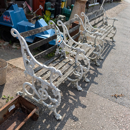 Set of Coalbrookdale Style Benches