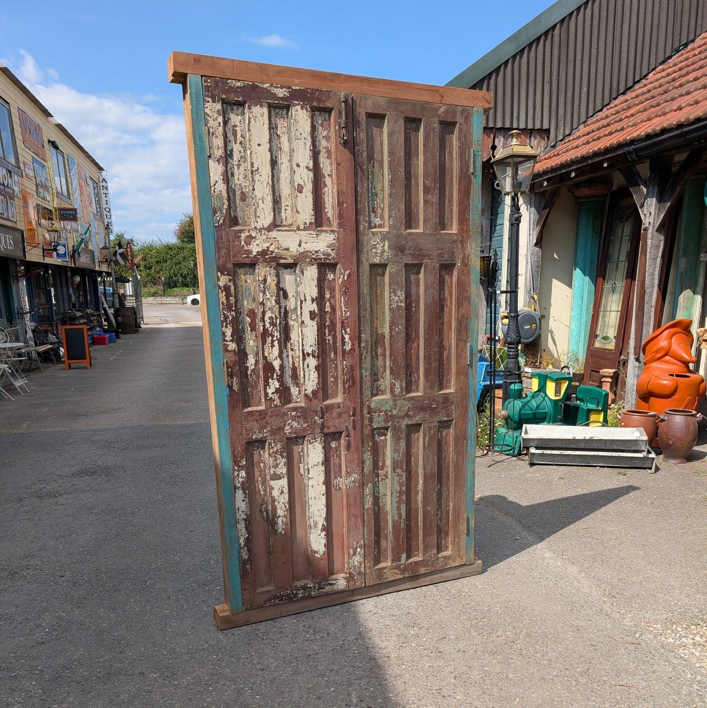 Double Indian Teak Doors