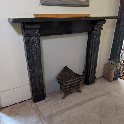 Victorian Black Marble Fire Surround
