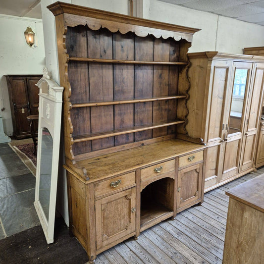 Large Antique Pine Dresser