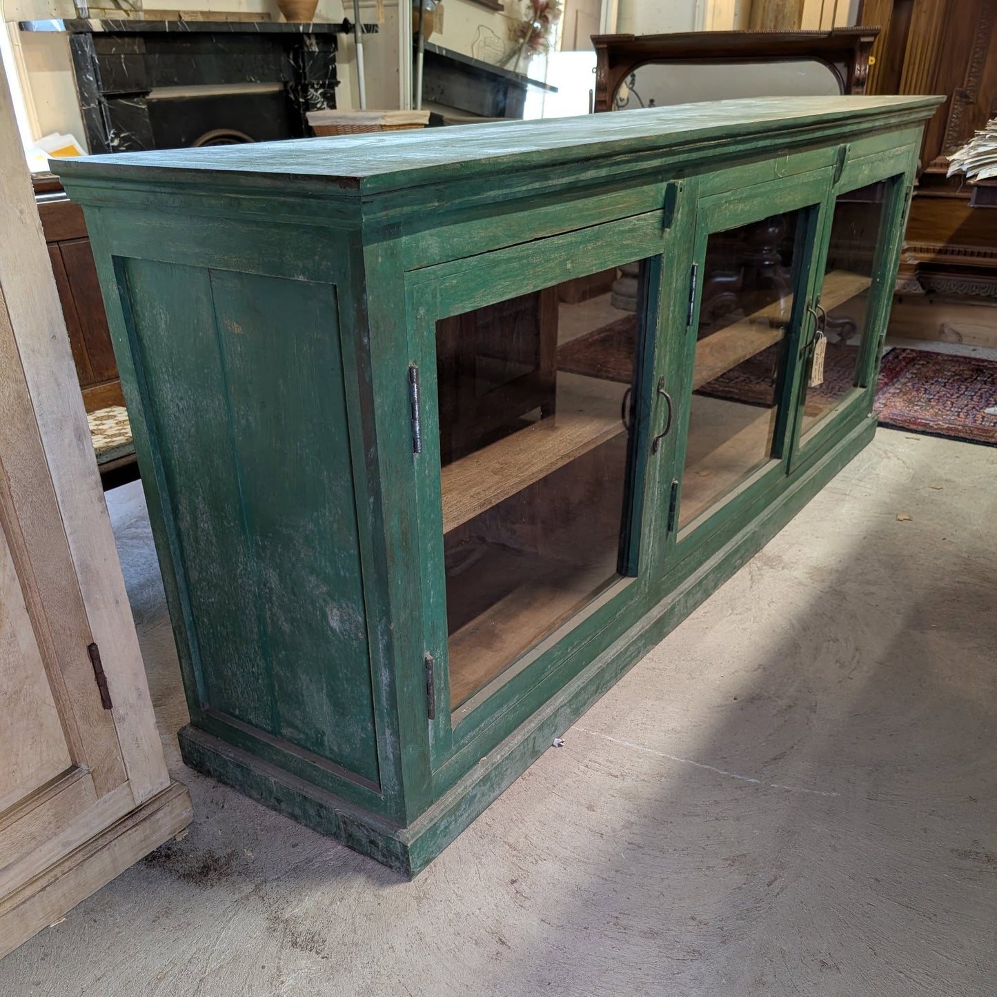 Large Glazed Indian Sideboard