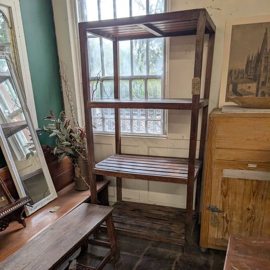 Tall Teak Shelving Unit