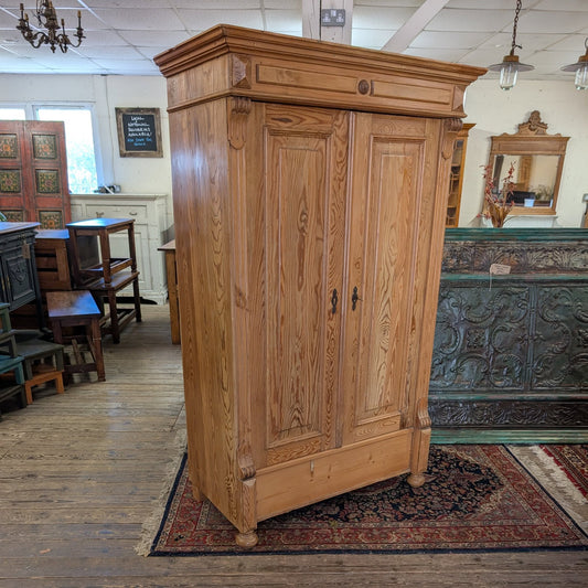 European Pine Linen Cupboard