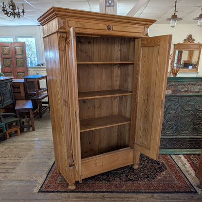 European Pine Linen Cupboard