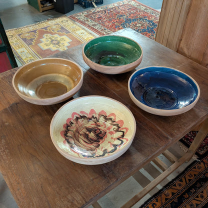 Large Glazed Bowls