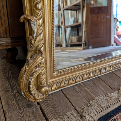 Large Antique Mirror