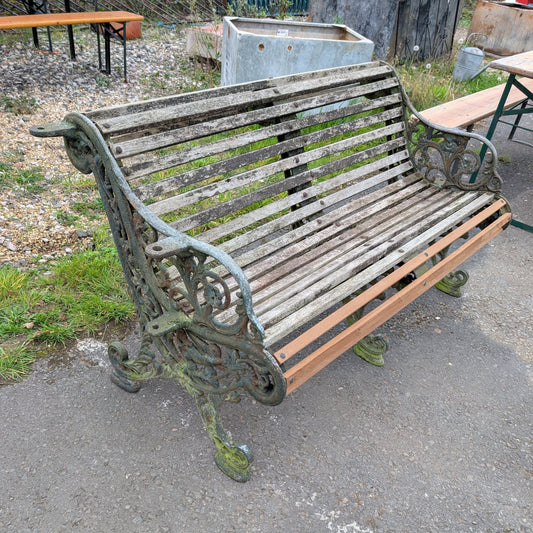 Old Cast Iron Bench