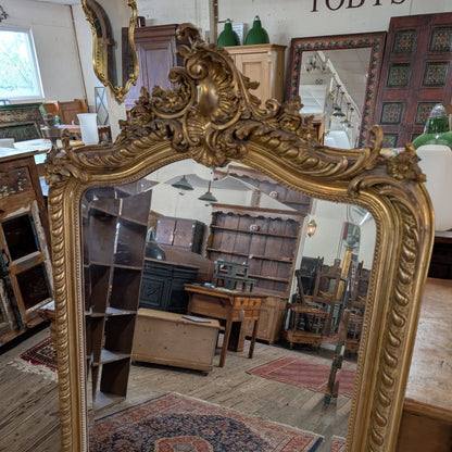 Large Antique Mirror