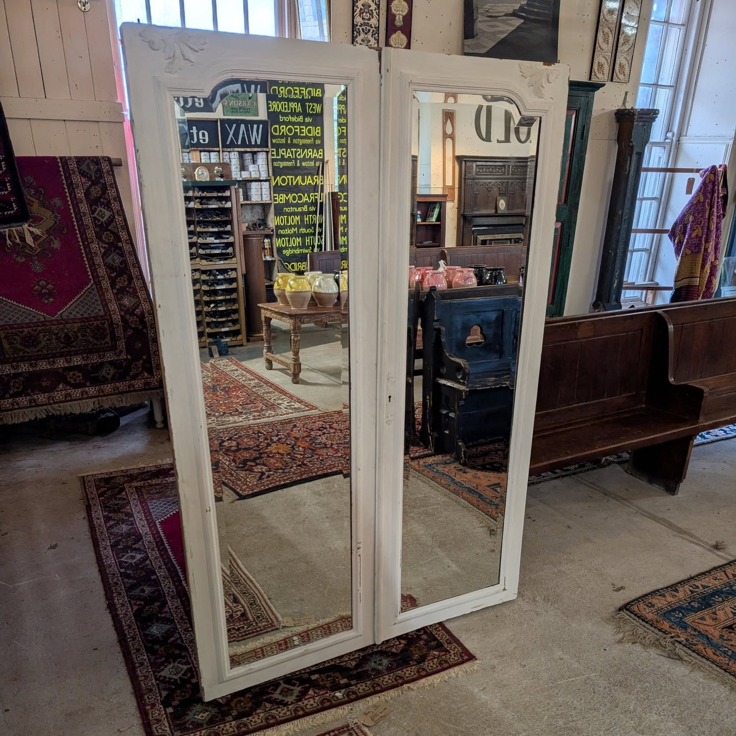 Pair of Mirrored Doors