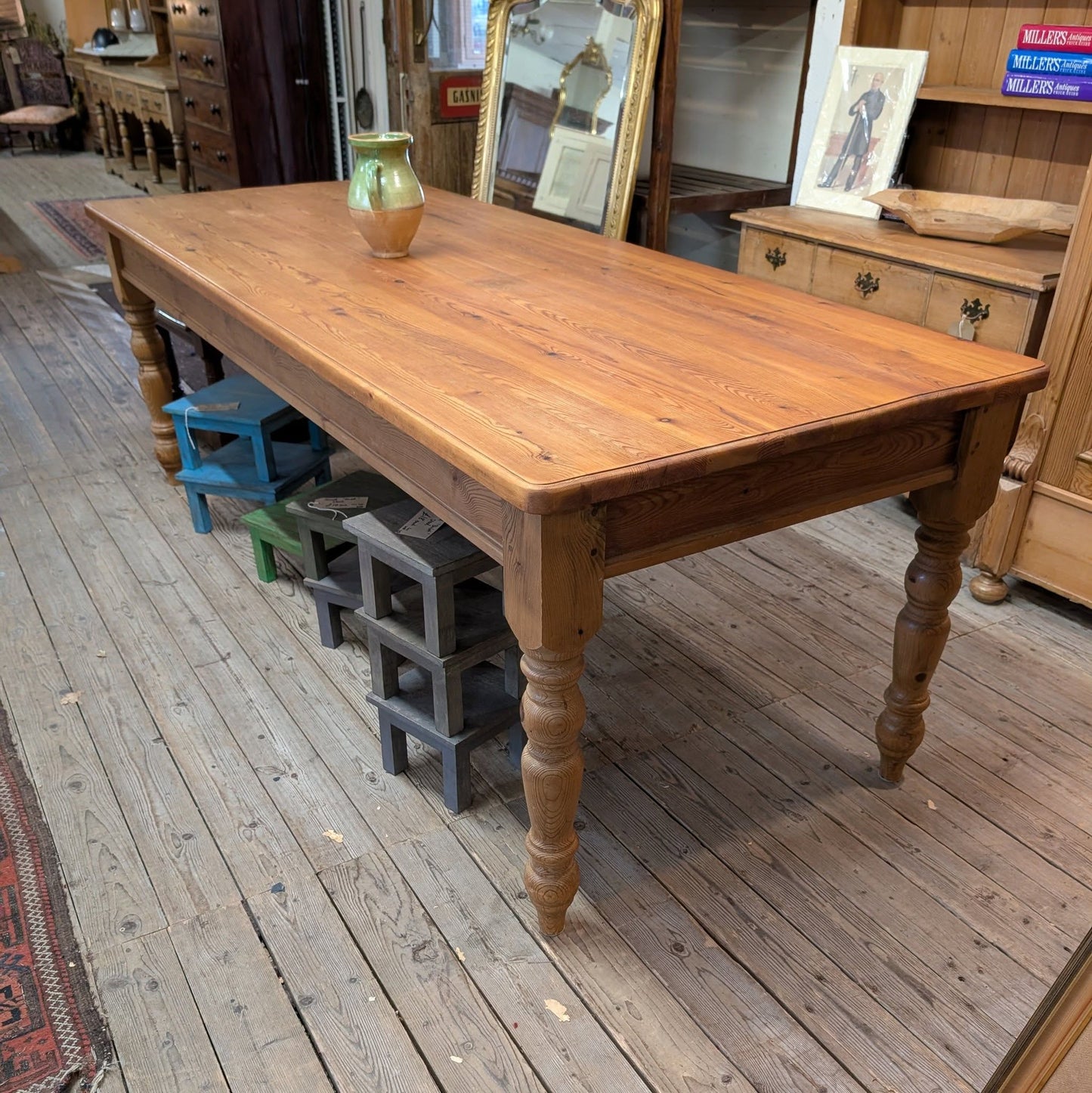 7ft 6" Farmhouse Table