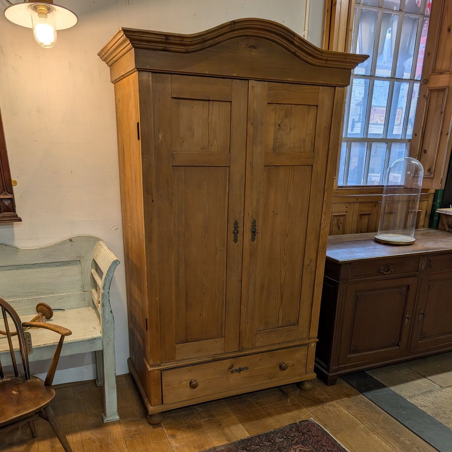 European Pine Wardrobe