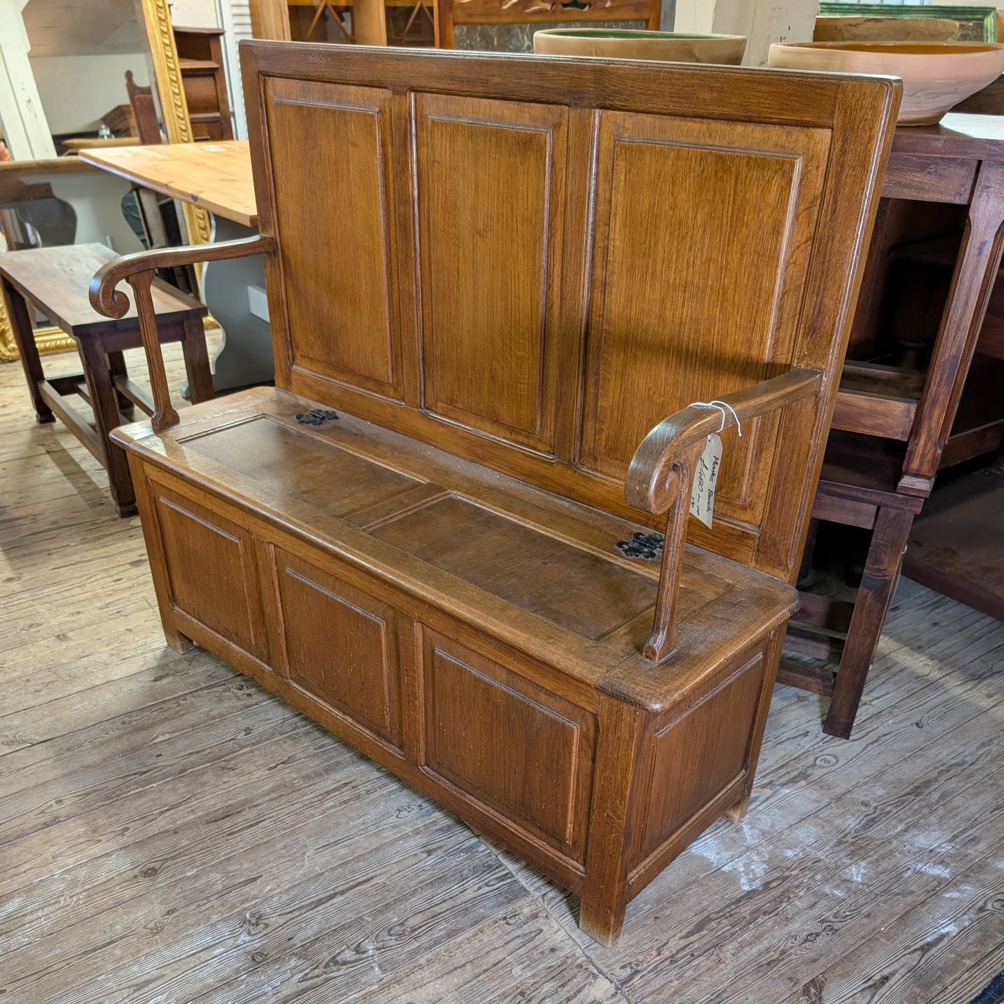 Oak Monks Bench