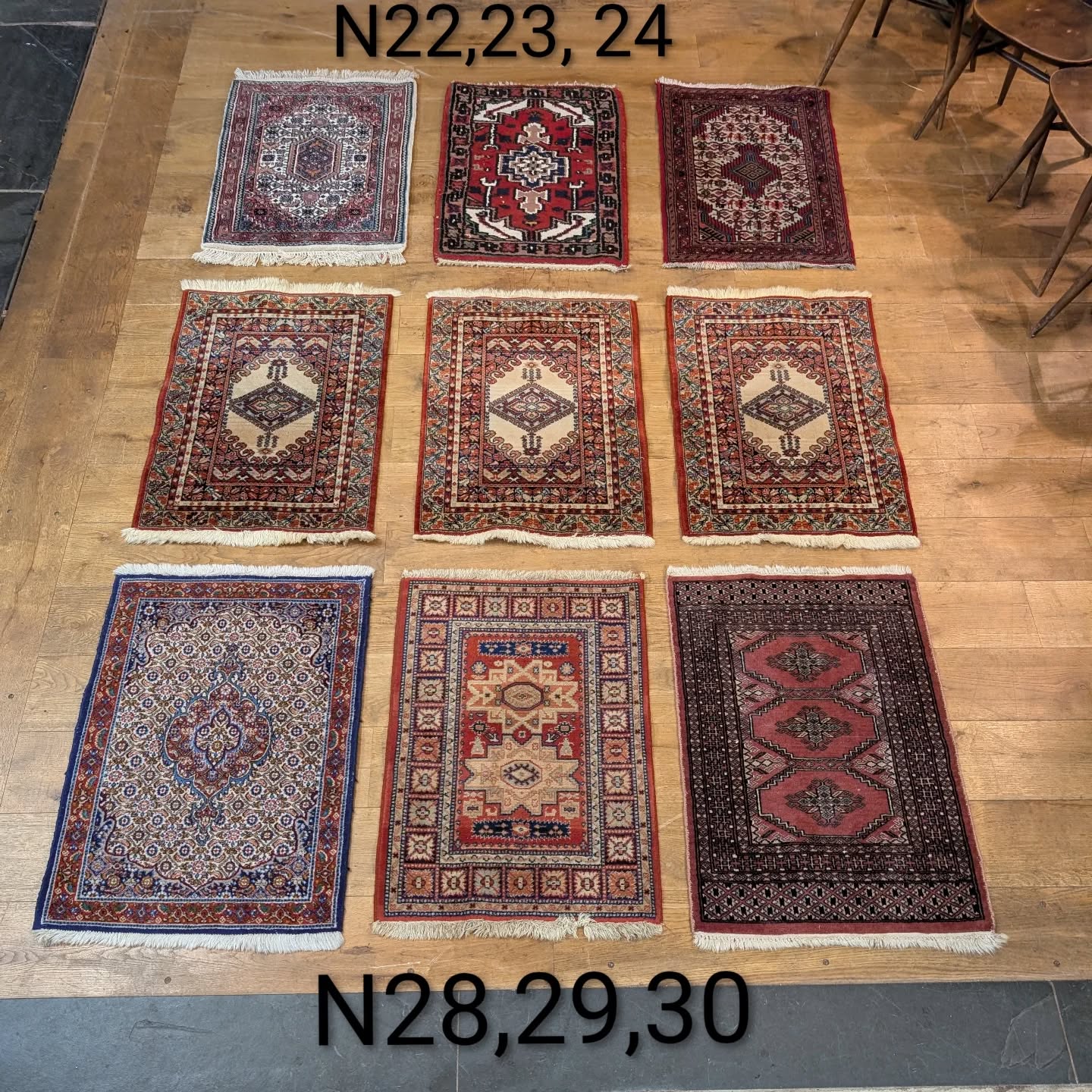Collection of Small Rugs