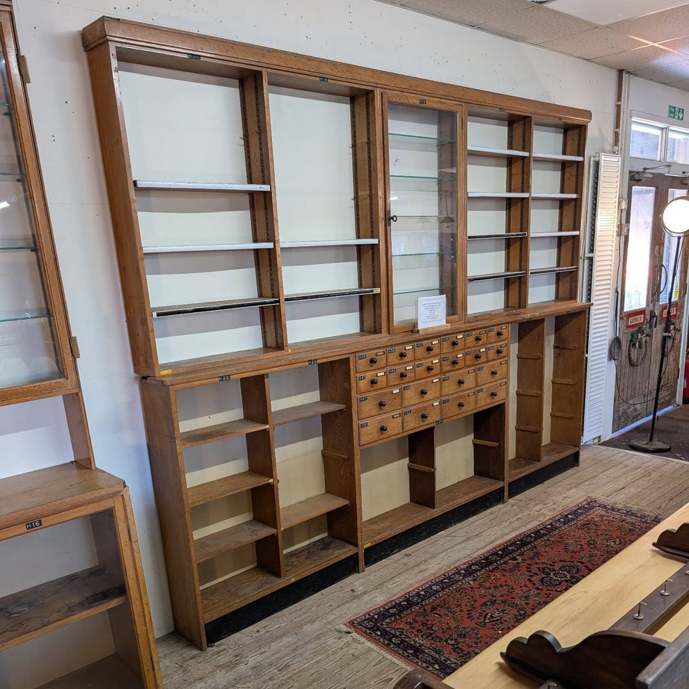 Large Science Lab Cabinet with Drawers – Tobys Reclamation