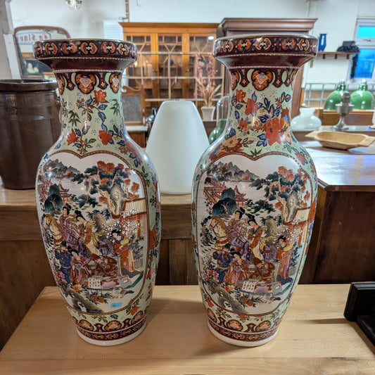 Pair of Large Chinese Vases