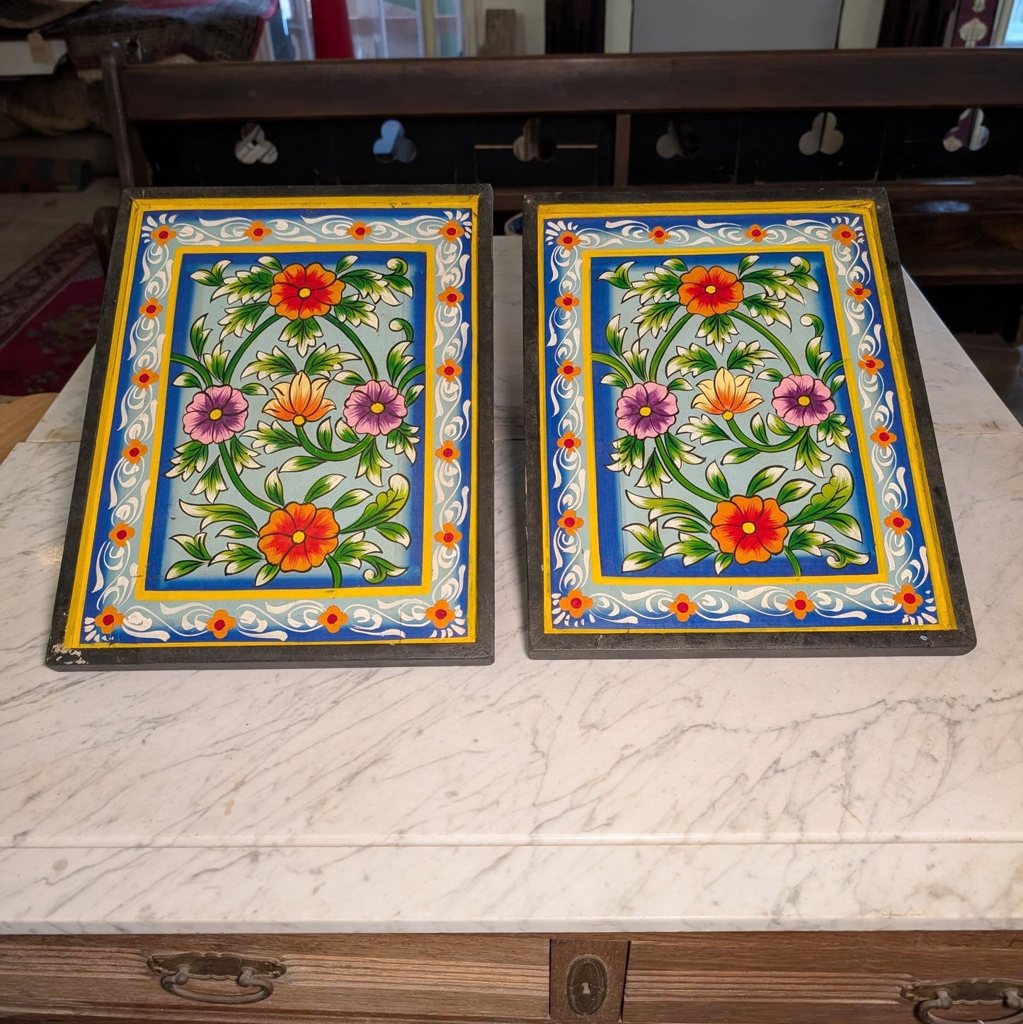Painted Indian Panels