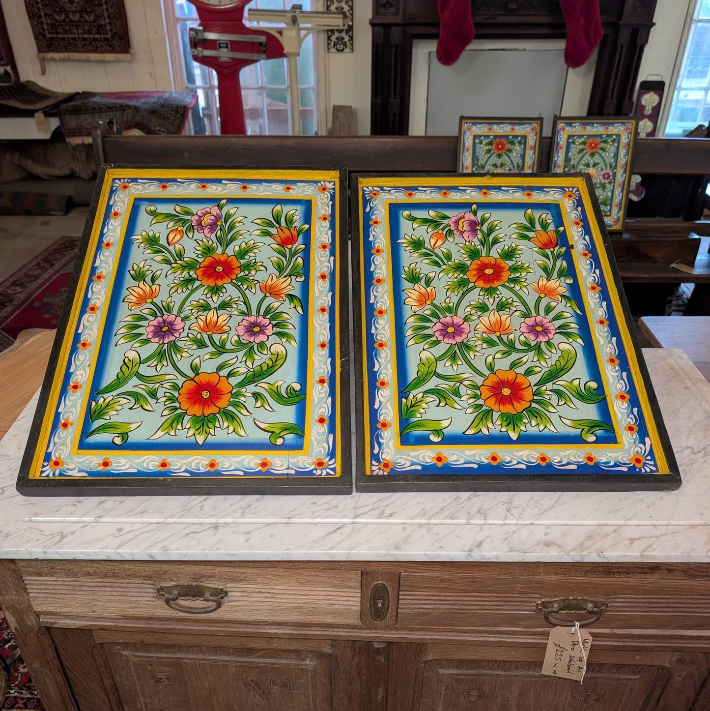 Painted Indian Panels