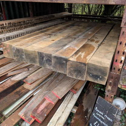 6" Kiln Dried Oak Beams