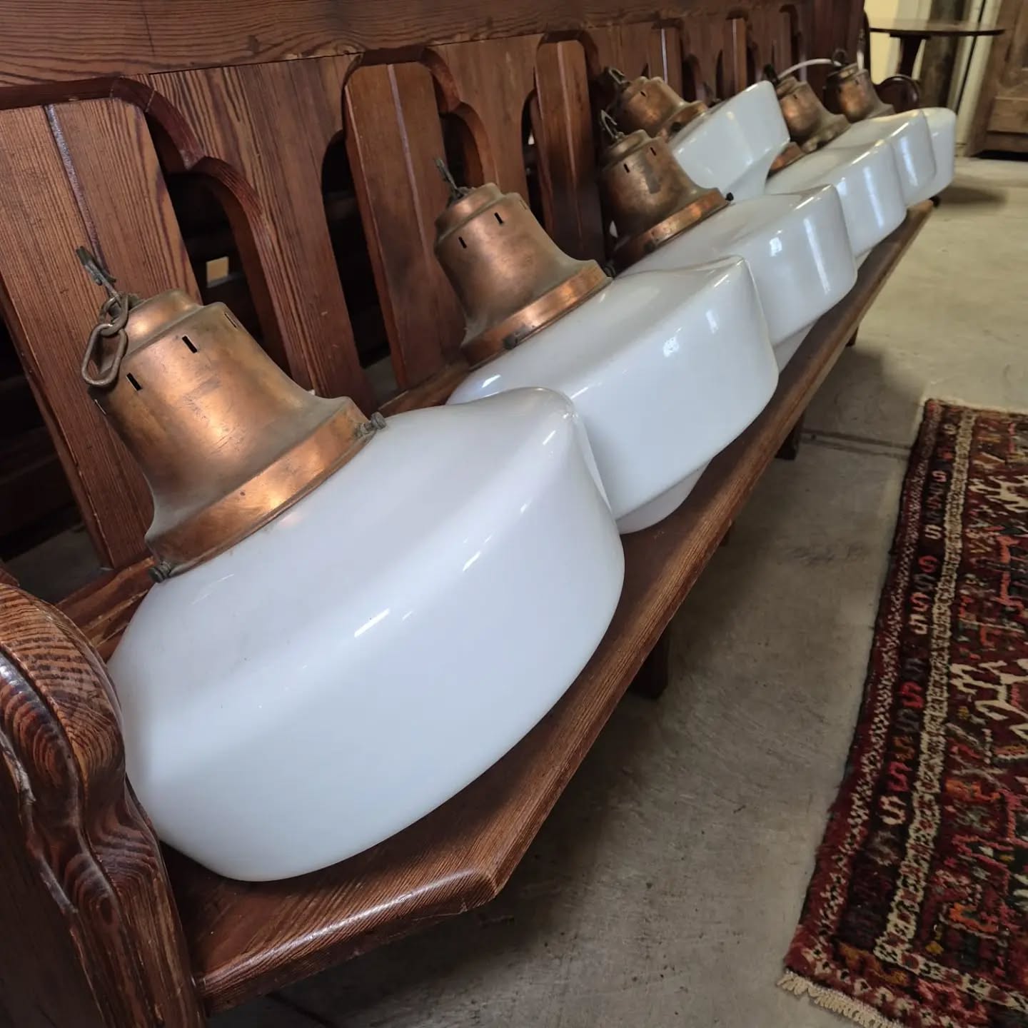 Original Opaline Lights