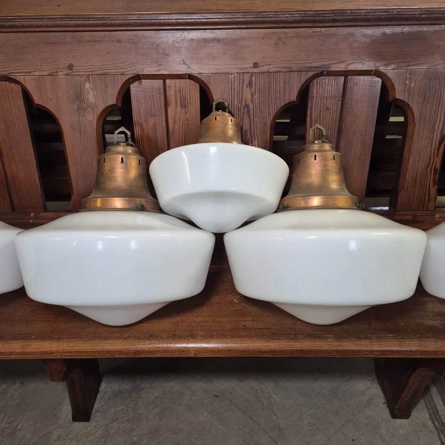 Original Opaline Lights