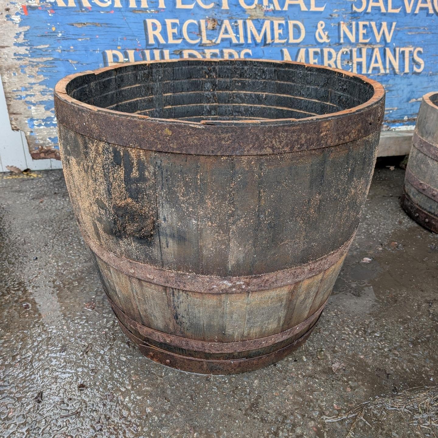 Barrel Planters
