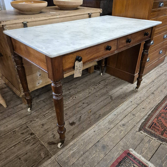 Marble Topped Sidetable