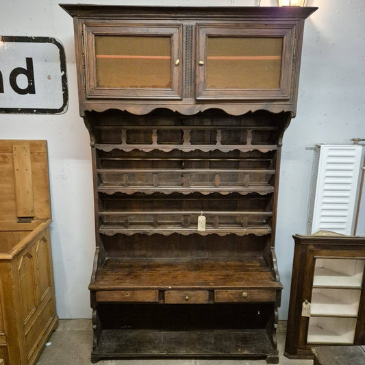 Tall Kitchen Dresser with Top Cupboard