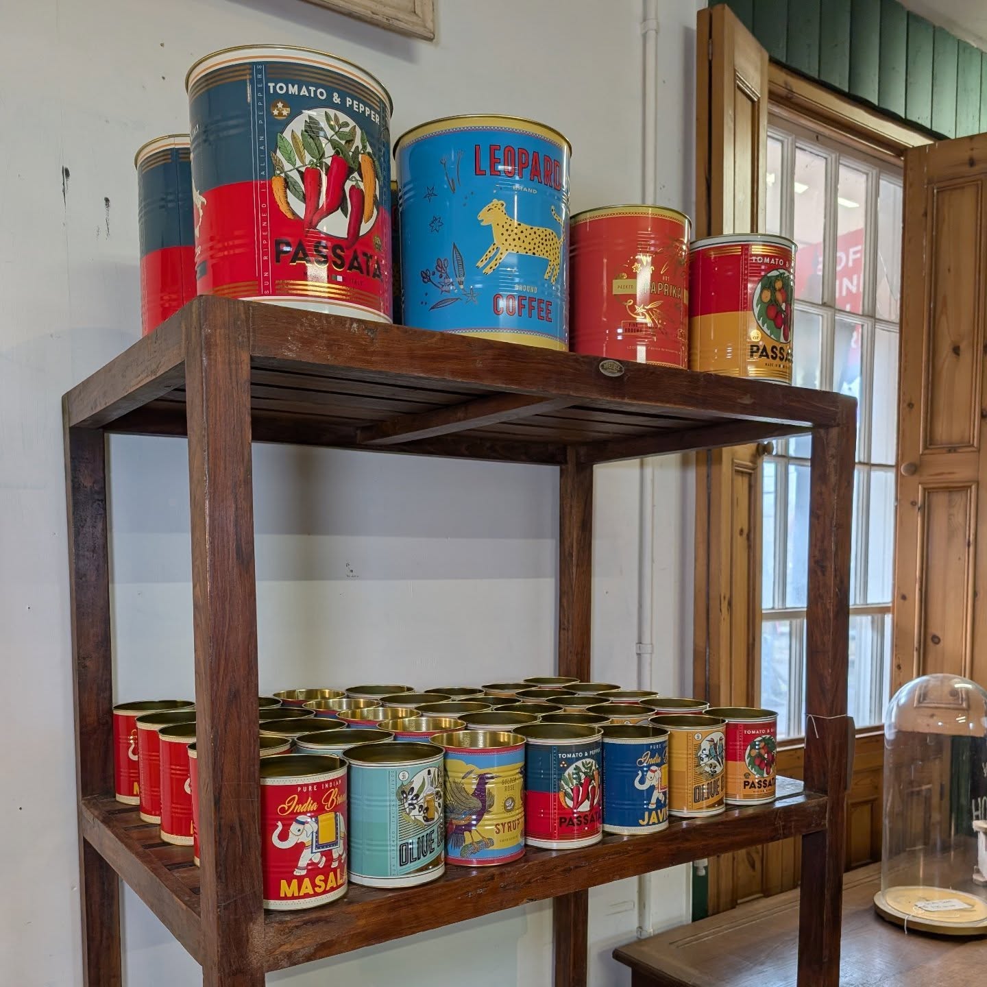 Vintage Style Storage Tins