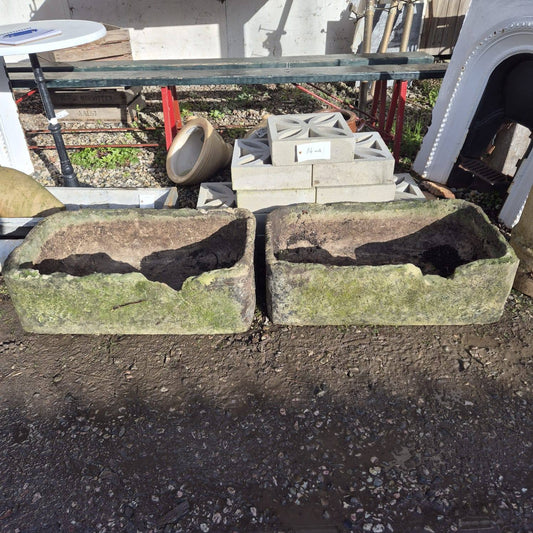 Well Aged Concrete Planters