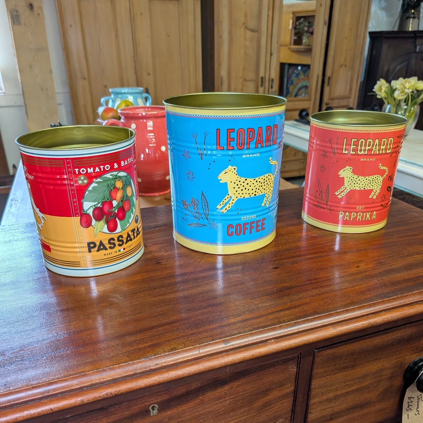 Vintage Style Storage Tins