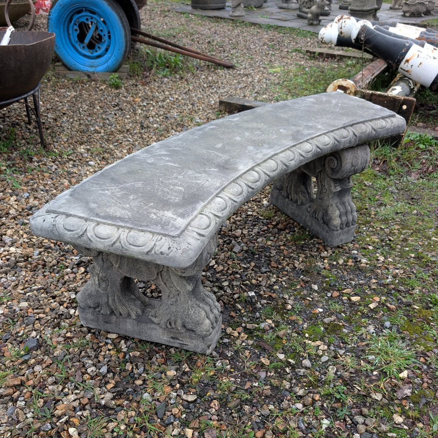 Curved Bench