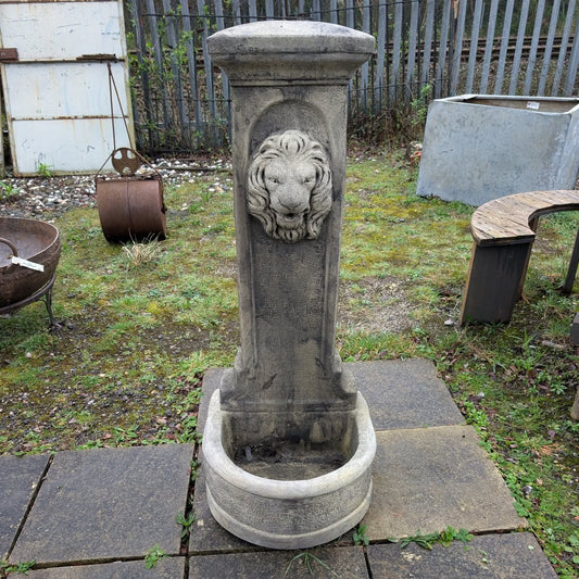 Upright Lion Fountain
